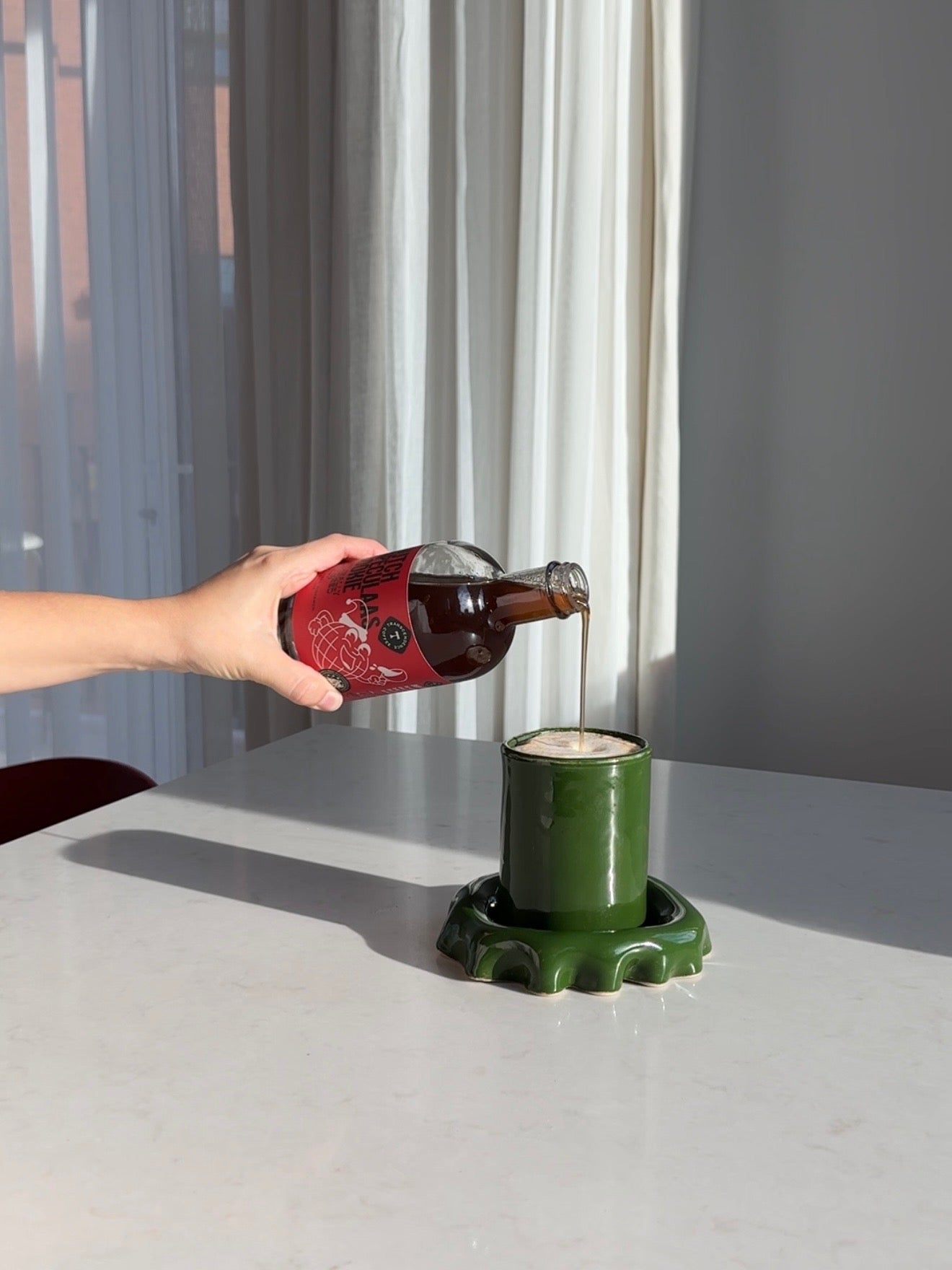 Goobs Ceramics x Transcendence Cup & Saucer